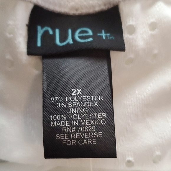 FLIRTY ☆ WHITE EYELET ☆  2-Piece SKIRT SET ☆ NWT - Picture 8 of 8